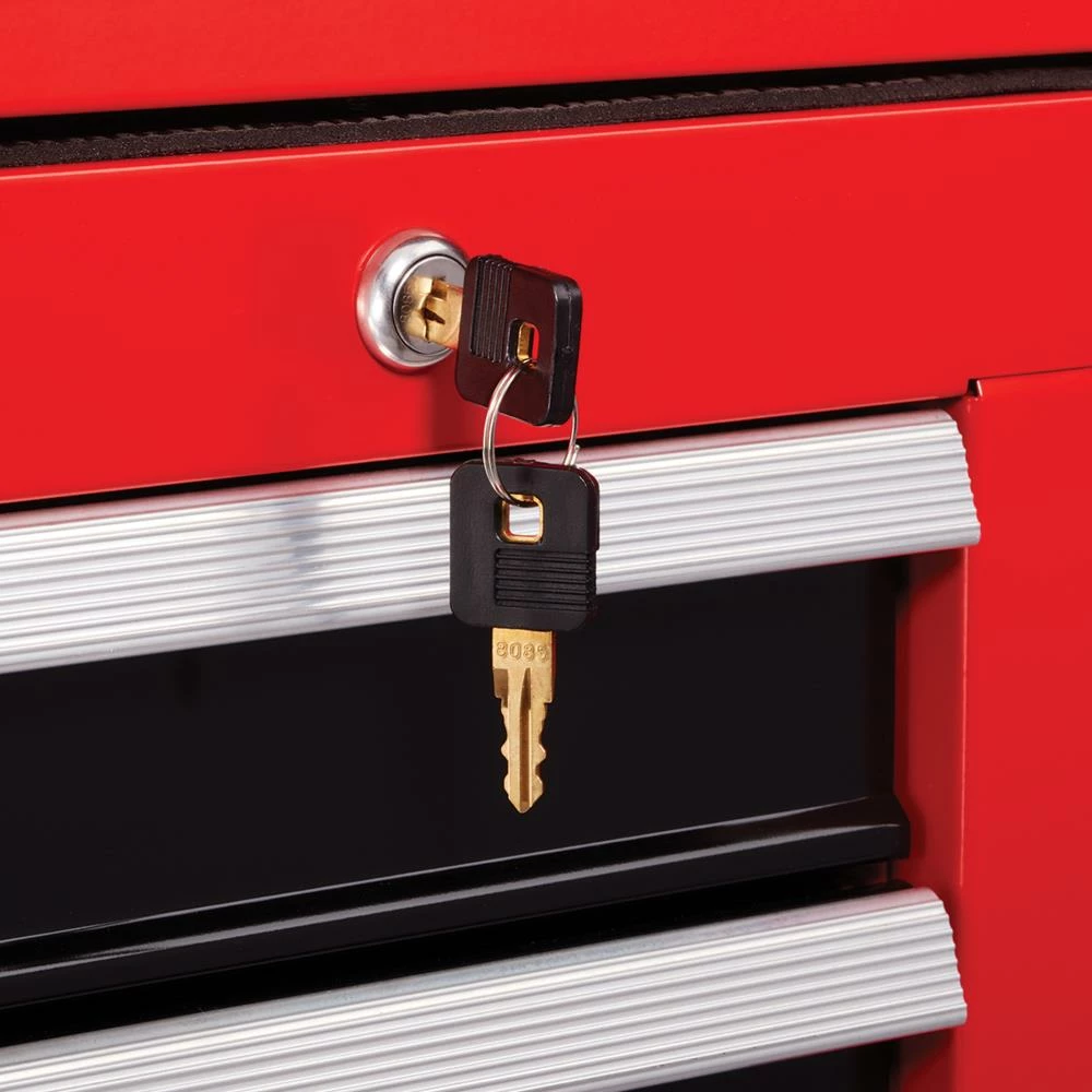 CRAFTSMAN Top Tool Chests 2000 Series 26-in W x 24.5-in H 4-Drawer Steel Tool Chest (Red) 11 CRAFTSMAN Top Tool Chests 2000 Series 26-in W x 24.5-in H 4-Drawer Steel Tool Chest (Red) - Image 11