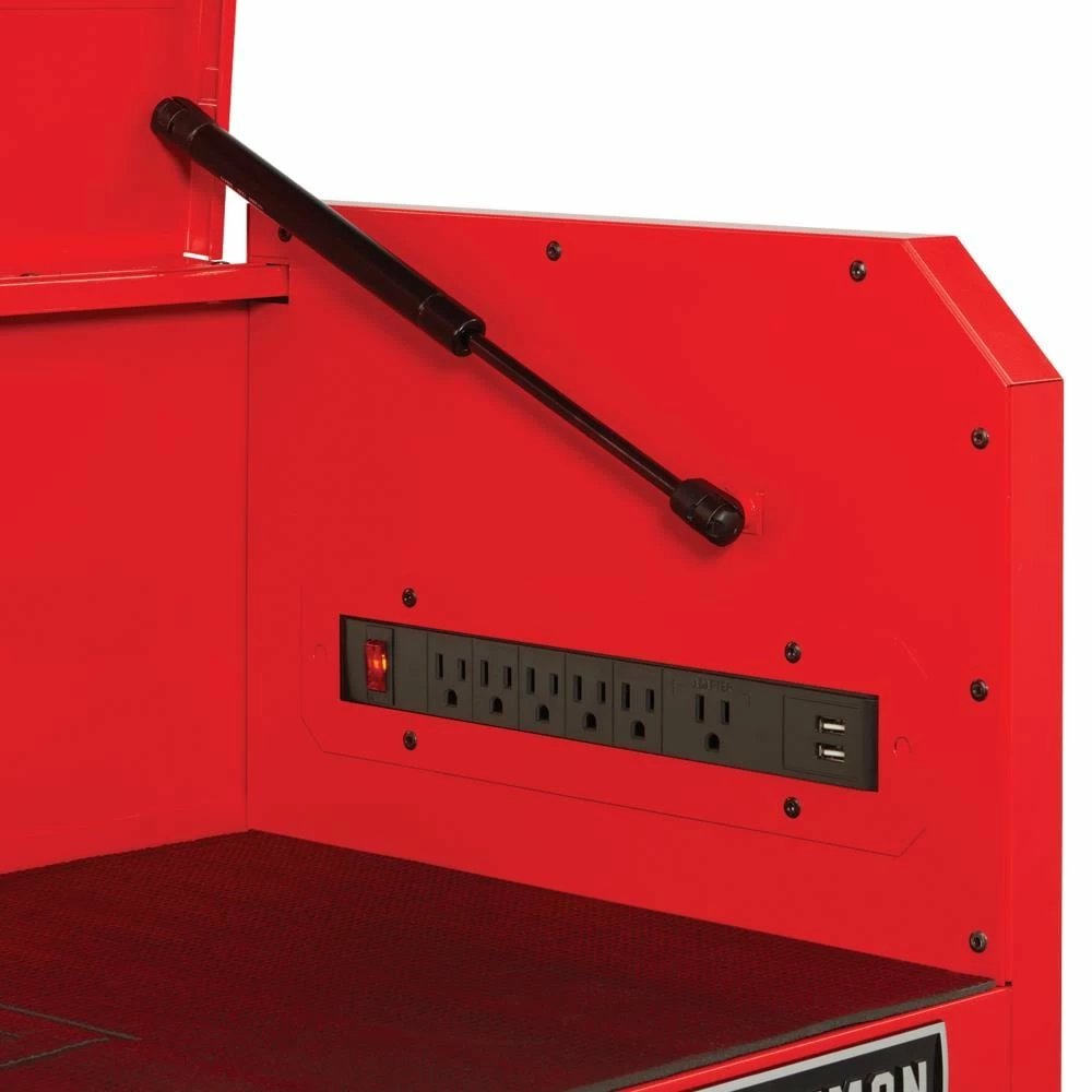 CRAFTSMAN Top Tool Chests 2000 Series 26-in W x 24.5-in H 4-Drawer Steel Tool Chest (Red) 9 CRAFTSMAN Top Tool Chests 2000 Series 26-in W x 24.5-in H 4-Drawer Steel Tool Chest (Red) - Image 9