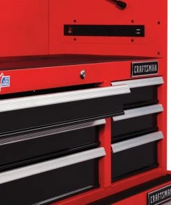 CRAFTSMAN Top Tool Chests 2000 Series 40.5-in W x 24.5-in H 6-Drawer Steel Tool Chest (Red) -Craftsman Sales Shop 08840380