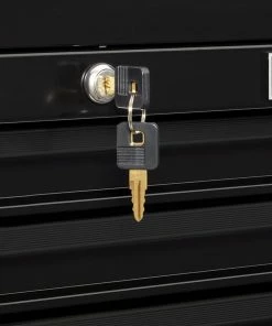 CRAFTSMAN Top Tool Chests 1000 Series 26-in W x 17.25-in H 5-Drawer Steel Tool Chest (Black) -Craftsman Sales Shop 08965275