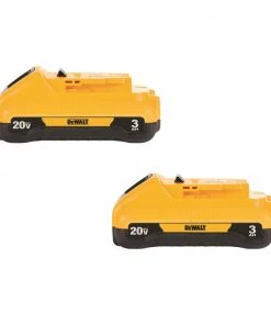 DEWALT Power Tool Batteries & Chargers 20-Volt 2-Pack 3 Amp-Hour; 3 Amp-Hour Lithium Power Tool Battery