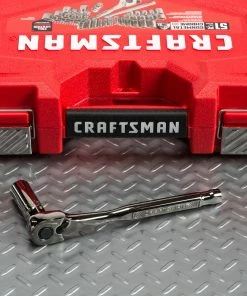 CRAFTSMAN Mechanics Tool Sets 51-Piece Standard (SAE) and Metric Combination Gunmetal Chrome Mechanics Tool Set (3/8-in) 30 CRAFTSMAN Mechanics Tool Sets 51-Piece Standard (SAE) and Metric Combination Gunmetal Chrome Mechanics Tool Set (3/8-in) -Craftsman Sales Shop 09098232