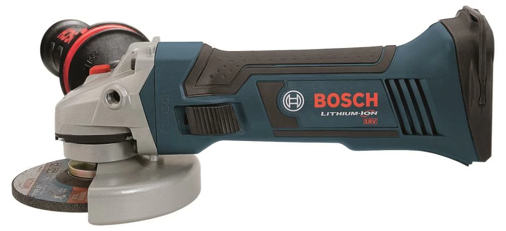 Bosch Angle Grinders 4.5-in 18-Volt Sliding Switch Cordless Angle Grinder 7 Bosch Angle Grinders 4.5-in 18-Volt Sliding Switch Cordless Angle Grinder - Image 7