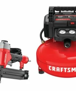 CRAFTSMAN Air Compressors 6-Gallon Single Stage Portable Electric Pancake Air Compressor (1-Tools Included)
