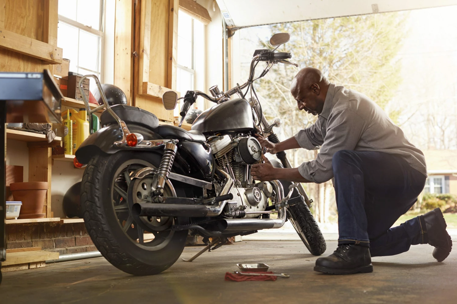 CRAFTSMAN Mechanics Tool Sets 51-Piece Standard (SAE) and Metric Combination Gunmetal Chrome Mechanics Tool Set (3/8-in) 15 CRAFTSMAN Mechanics Tool Sets 51-Piece Standard (SAE) and Metric Combination Gunmetal Chrome Mechanics Tool Set (3/8-in) - Image 15