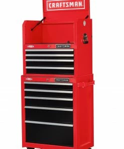 CRAFTSMAN Bottom Tool Cabinets 2000 Series 26.5-in W x 37.5-in H 5-Drawer Steel Rolling Tool Cabinet (Red) -Craftsman Sales Shop 09223725 scaled