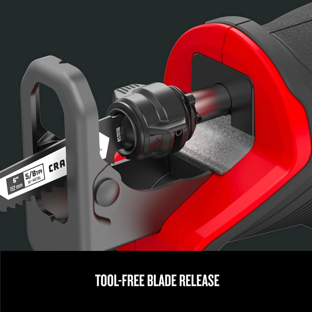 CRAFTSMAN Reciprocating Saws V20 20-volt Max Variable Speed Cordless Reciprocating Saw (Tool Only) 3 CRAFTSMAN Reciprocating Saws V20 20-volt Max Variable Speed Cordless Reciprocating Saw (Tool Only) - Image 3