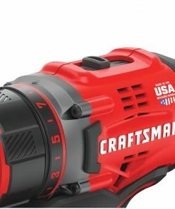CRAFTSMAN Drills V20 20-volt Max 1/2-in Brushless Cordless Drill (2-Batteries Included and Charger Included) -Craftsman Sales Shop 09224807