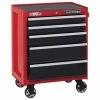 CRAFTSMAN Bottom Tool Cabinets 2000 Series 26.5-in W x 34-in H 5-Drawer Steel Rolling Tool Cabinet (Red)