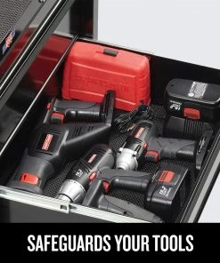 CRAFTSMAN Bottom Tool Cabinets 1000 Series 26.5-in W x 32.5-in H 4-Drawer Steel Rolling Tool Cabinet (Black) -Craftsman Sales Shop 09229709