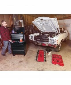 CRAFTSMAN Bottom Tool Cabinets 1000 Series 26.5-in W x 32.5-in H 4-Drawer Steel Rolling Tool Cabinet (Black) -Craftsman Sales Shop 09229710