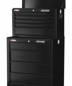 CRAFTSMAN Top Tool Chests 1000 Series 26-in W x 17.25-in H 5-Drawer Steel Tool Chest (Black) -Craftsman Sales Shop 09229716 scaled