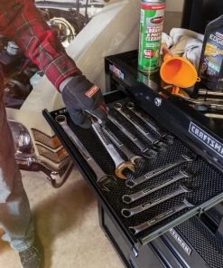 CRAFTSMAN Tool Chest Combos 1000 Series 26.5-in W x 44.25-in H 5 Ball-bearing Steel Tool Chest Combo (Black) -Craftsman Sales Shop 09229737 scaled