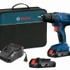 Bosch Drills 18-volt 1/2-in Cordless Drill (2-Batteries Included and Charger Included)