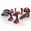 CRAFTSMAN Power Tool Combo Kits V20 6-Tool 20-Volt Max Power Tool Combo Kit with Soft Case (2-Batteries Included and Charger Included)