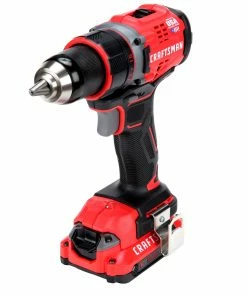 CRAFTSMAN Drills V20 20-volt Max 1/2-in Brushless Cordless Drill (2-Batteries Included and Charger Included) -Craftsman Sales Shop 09613533