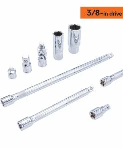 Kobalt Drive Tool & Socket Accessories 22-Piece 1/4-in, 3/8-in and 1/2-in drive tools Drive Accessory Set -Craftsman Sales Shop 09616570