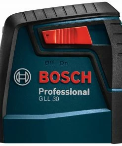 Bosch Laser Levels 30-ft Red Beam Self-Leveling Cross-line Cross Laser Level with Plumb Points and Level with Case 16 Bosch Laser Levels 30-ft Red Beam Self-Leveling Cross-line Cross Laser Level with Plumb Points and Level with Case -Craftsman Sales Shop 09674568