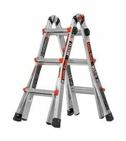 Little Giant Multi-Position Ladders Multi M13 Aluminum 14.3-ft Reach Type 1A- 300-lb Capacity Telescoping Multi-Position Ladder -Craftsman Sales Shop 096764651329lg