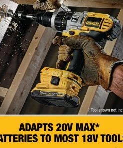 DEWALT Power Tool Batteries & Chargers 20-Volt Max 2-Pack 2 Amp-Hour Lithium Power Tool Battery Adapter Kit (Charger Included) 10 DEWALT Power Tool Batteries & Chargers 20-Volt Max 2-Pack 2 Amp-Hour Lithium Power Tool Battery Adapter Kit (Charger Included) -Craftsman Sales Shop 09713362