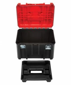 CRAFTSMAN Portable Tool Boxes VERSASTACK System 17-in Red Plastic Lockable Tool Box -Craftsman Sales Shop 09729733