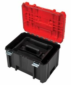 CRAFTSMAN Portable Tool Boxes VERSASTACK System 17-in Red Plastic Lockable Tool Box -Craftsman Sales Shop 09729734