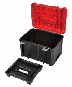 CRAFTSMAN Portable Tool Boxes VERSASTACK System 17-in Red Plastic Lockable Tool Box -Craftsman Sales Shop 09729735