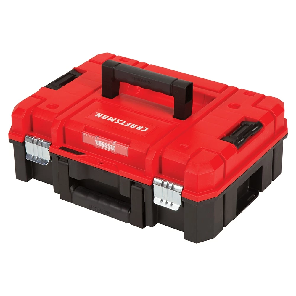 CRAFTSMAN Portable Tool Boxes VERSASTACK System 17-in Red Plastic Lockable Tool Box 3 CRAFTSMAN Portable Tool Boxes VERSASTACK System 17-in Red Plastic Lockable Tool Box - Image 3