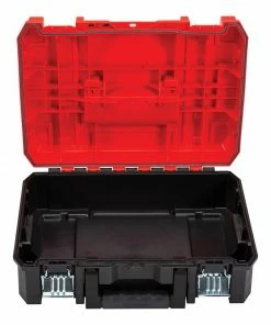 CRAFTSMAN Portable Tool Boxes VERSASTACK System 17-in Red Plastic Lockable Tool Box 17 CRAFTSMAN Portable Tool Boxes VERSASTACK System 17-in Red Plastic Lockable Tool Box -Craftsman Sales Shop 09729750