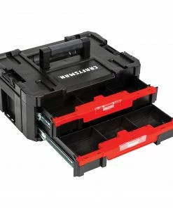 CRAFTSMAN Portable Tool Boxes VERSASTACK System 17-in 2-Drawer Black Plastic Tool Box 21 CRAFTSMAN Portable Tool Boxes VERSASTACK System 17-in 2-Drawer Black Plastic Tool Box -Craftsman Sales Shop 09729811
