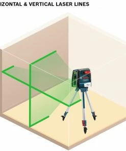 Bosch Laser Levels VisiMax 40-ft Green Beam Self-Leveling Cross-line Cross Laser Level 16 Bosch Laser Levels VisiMax 40-ft Green Beam Self-Leveling Cross-line Cross Laser Level -Craftsman Sales Shop 09818346
