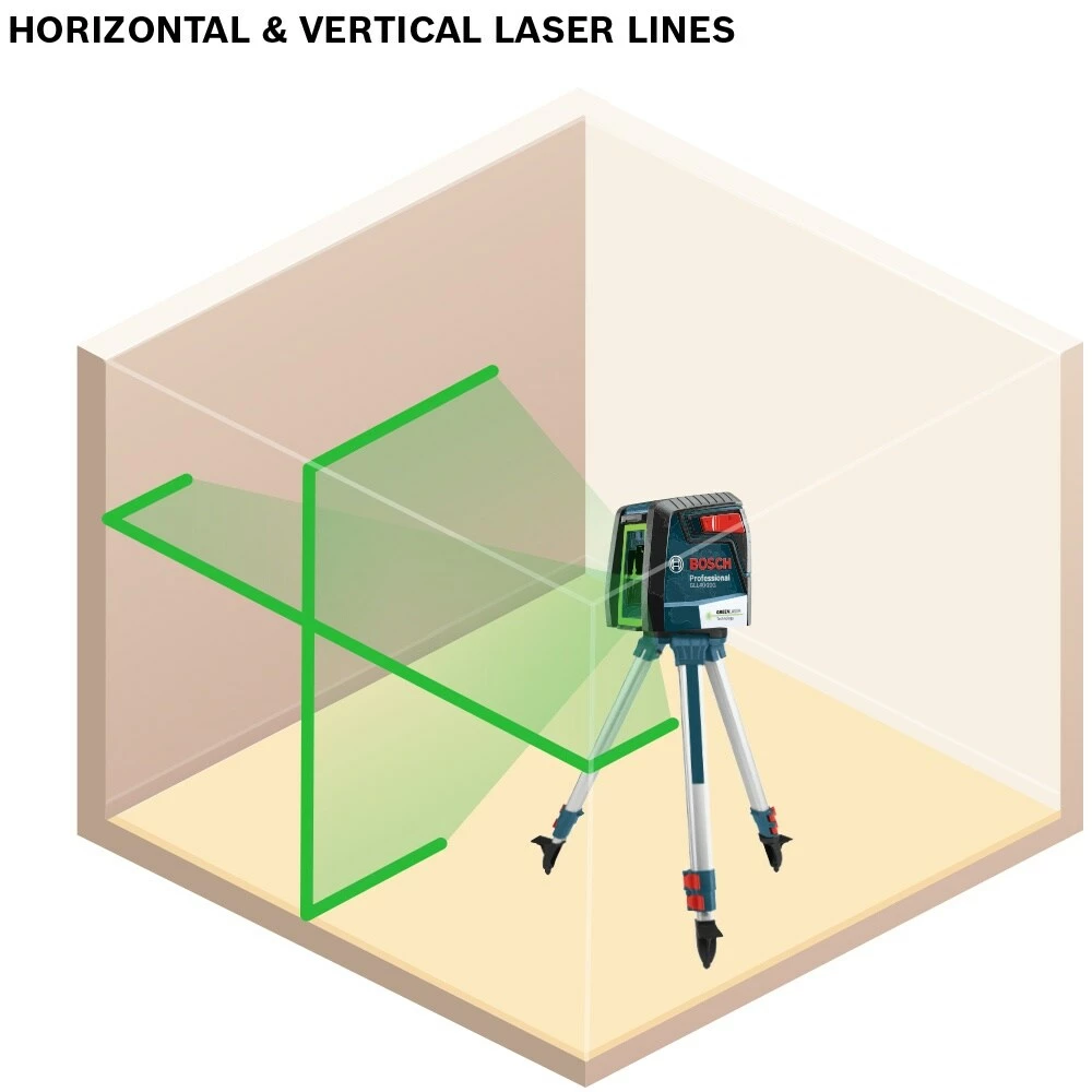 Bosch Laser Levels VisiMax 40-ft Green Beam Self-Leveling Cross-line Cross Laser Level 4 Bosch Laser Levels VisiMax 40-ft Green Beam Self-Leveling Cross-line Cross Laser Level - Image 4