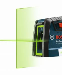 Bosch Laser Levels VisiMax 40-ft Green Beam Self-Leveling Cross-line Cross Laser Level