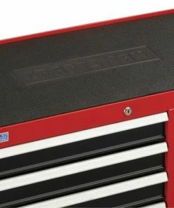 CRAFTSMAN Bottom Tool Cabinets 2000 Series 26.5-in W x 37.5-in H 5-Drawer Steel Rolling Tool Cabinet (Red) -Craftsman Sales Shop 09861061