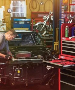 CRAFTSMAN Top Tool Chests 2000 Series 26-in W x 24.5-in H 4-Drawer Steel Tool Chest (Red) 32 CRAFTSMAN Top Tool Chests 2000 Series 26-in W x 24.5-in H 4-Drawer Steel Tool Chest (Red) -Craftsman Sales Shop 09861072