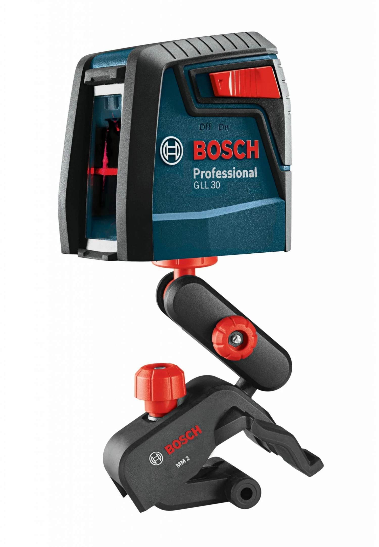 Bosch Laser Levels 30-ft Red Beam Self-Leveling Cross-line Cross Laser Level with Plumb Points and Level with Case 9 Bosch Laser Levels 30-ft Red Beam Self-Leveling Cross-line Cross Laser Level with Plumb Points and Level with Case - Image 9