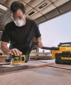 DEWALT Power Sanders 20-Volt Brushless Cordless Variable Speed Random Orbital Sander with Dust Management -Craftsman Sales Shop 10002648