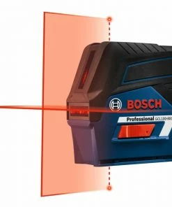 Bosch Laser Levels VisiMax 100-ft Red Beam Self-Leveling Cross-line Cross Laser Level with Plumb Points and Level