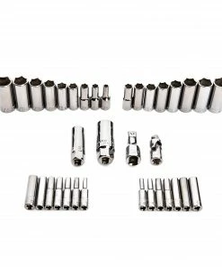 CRAFTSMAN Mechanics Tool Sets 150-Piece Standard (SAE) and Metric Combination Gunmetal Chrome Mechanics Tool Set (1/4-in; 3/8-in) -Craftsman Sales Shop 10053552