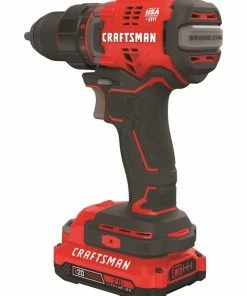 CRAFTSMAN Drills V20 20-volt Max 1/2-in Brushless Cordless Drill (2-Batteries Included and Charger Included) -Craftsman Sales Shop 10105644