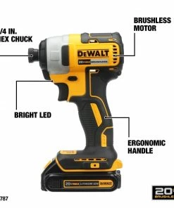 DEWALT Power Tool Combo Kits 2-Tool 20-Volt Max Brushless Power Tool Combo Kit with Soft Case (2-Batteries and charger Included) -Craftsman Sales Shop 10183482
