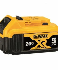 DEWALT Power Tool Batteries & Chargers XR 20-Volt Max 5 Amp-Hour Lithium Power Tool Battery -Craftsman Sales Shop 10367848