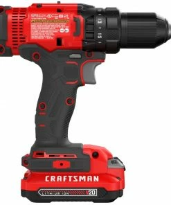 CRAFTSMAN Drills V20 20-volt Max 1/2-in Cordless Drill (1-Battery Included and Charger Included) -Craftsman Sales Shop 10421945