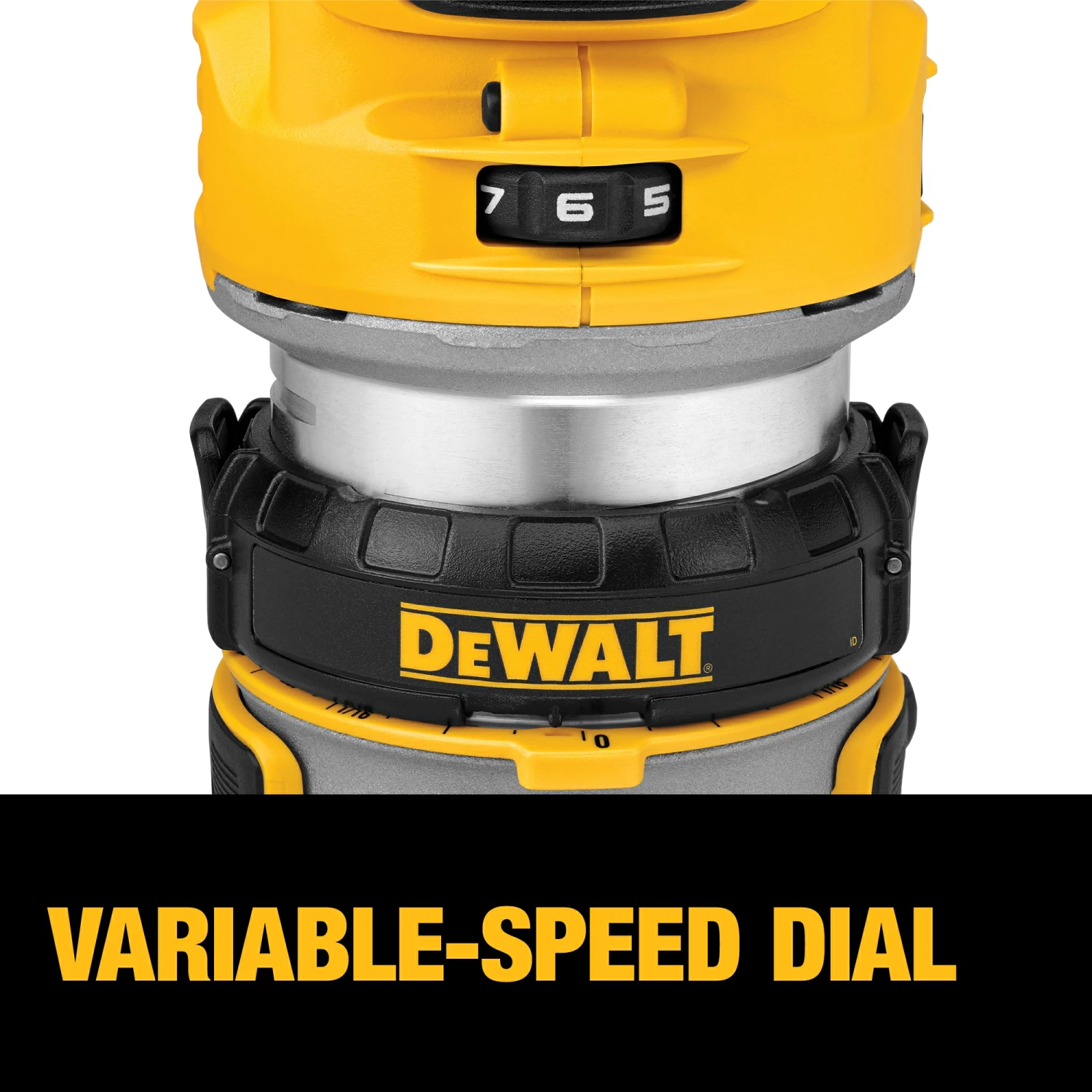 DEWALT Routers 1/4-in-Amp Variable Speed Brushless Fixed Cordless Router (Tool Only) 3 DEWALT Routers 1/4-in-Amp Variable Speed Brushless Fixed Cordless Router (Tool Only) - Image 3