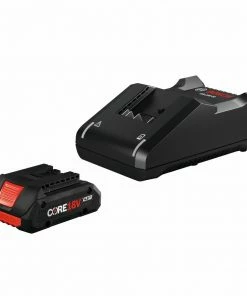 Bosch Power Tool Batteries & Chargers Core18V 4 Amp-Hour Lithium Power Tool Battery Kit (Charger Included)