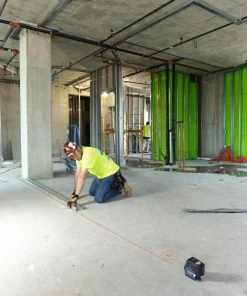 Bosch Laser Levels VisiMax 100-ft Red Beam Self-Leveling Cross-line Cross Laser Level with Plumb Points and Level -Craftsman Sales Shop 10696057