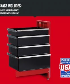 CRAFTSMAN Tool Storage Accessories 2000 Series Workbench, 4-drawer Storage Module -Craftsman Sales Shop 10730350