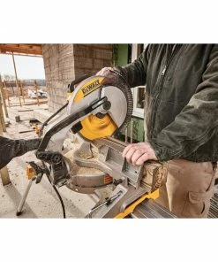 DEWALT Miter Saws 12-in 15 Amps Single Bevel Compound Corded Miter Saw -Craftsman Sales Shop 10737666 scaled