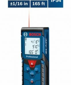 Bosch Laser Distance Measurers BLAZE One 165-ft Indoor Laser Distance Measurer with Backlit Display -Craftsman Sales Shop 10749397