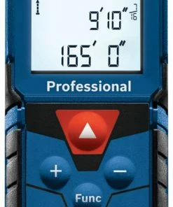 Bosch Laser Distance Measurers BLAZE One 165-ft Indoor Laser Distance Measurer with Backlit Display -Craftsman Sales Shop 10749401